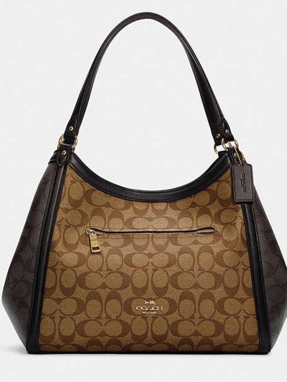 Coach Kristy Shoulder Bag In Blocked Signature Canvas NWOT MSRP: $498.00 - Picture 3 of 16